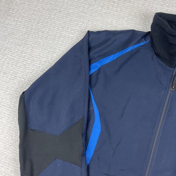 Swix Star Nordic XC Ski Jacket Mens XL Navy Blue Full Zip Soft shell ski Read* - Picture 3 of 16